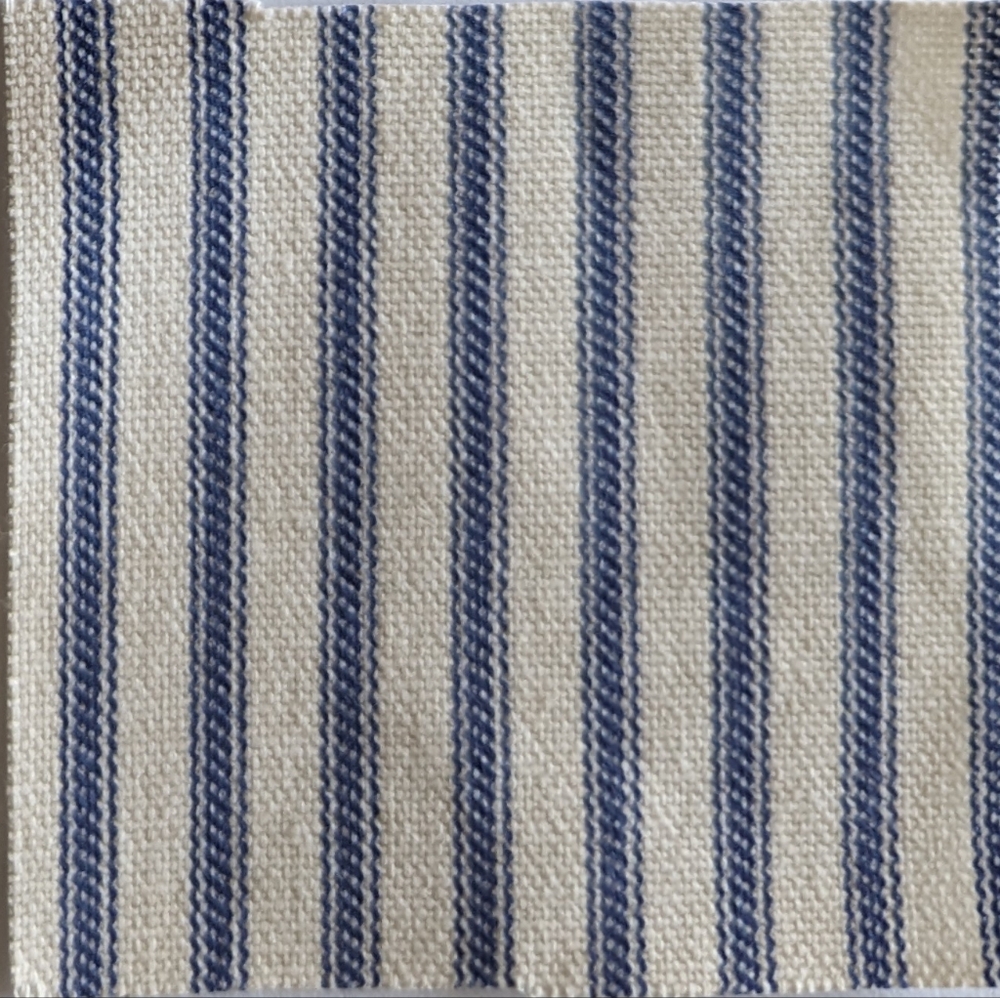 Designer Duvet Covers And Comforters First Quality Navy Ticking  Twin  Size Bedd